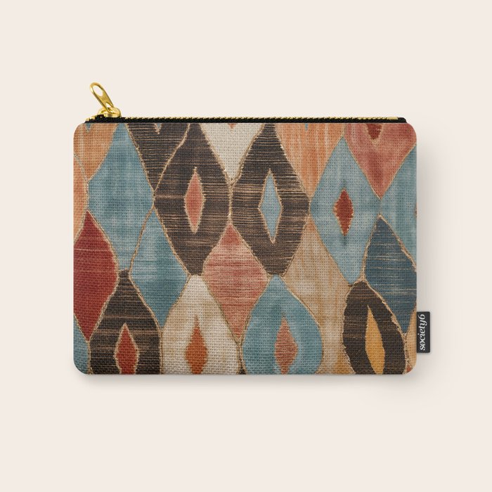 Rustic Shabby Moroccan Weave Carry All Pouch Gallery Image 1