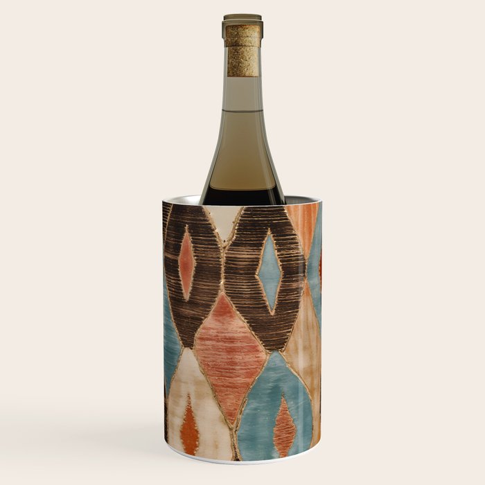 Rustic Shabby Moroccan Weave Wine Chiller Gallery Image 1