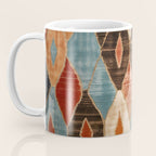 Rustic Shabby Moroccan Weave Coffee Mug Gallery Image 3