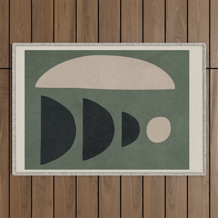 Abstract Balance 2 Outdoor Rug Gallery Image 1