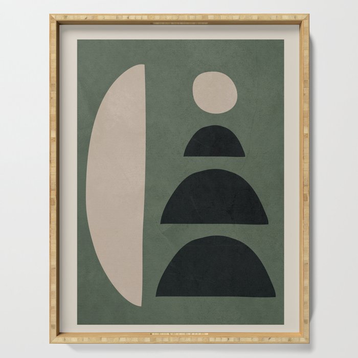 Abstract Balance 2 Serving Tray Gallery Image 1