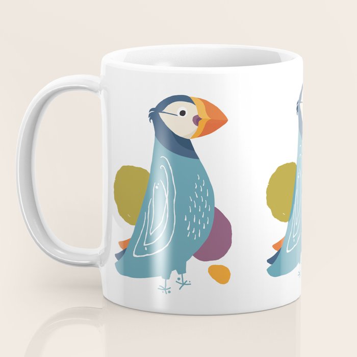 Quirky Atlantic Puffin Coffee Mug Gallery Image 3