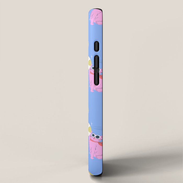 Pink Summer Cat  iPhone Case Gallery Image 2