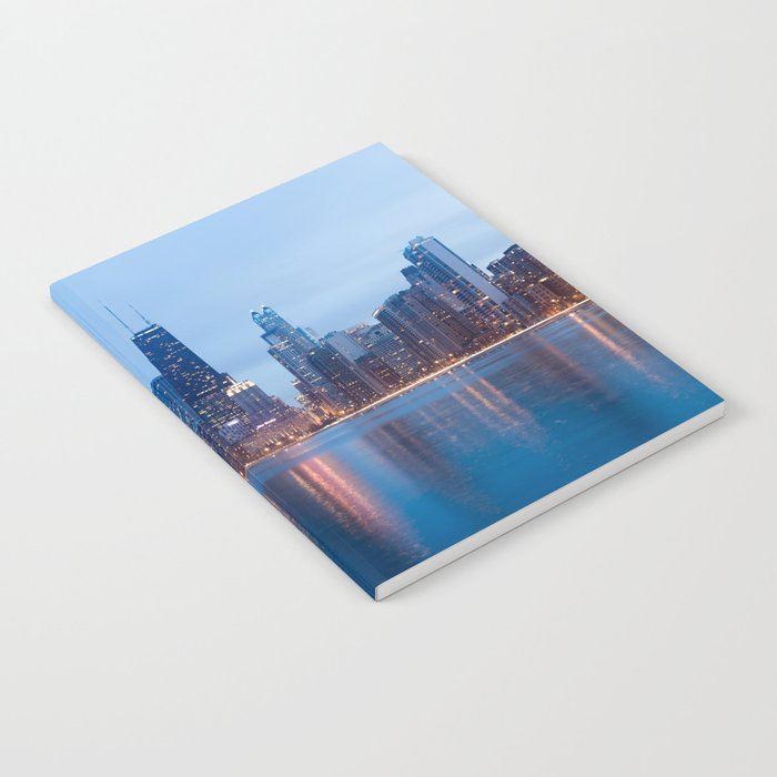 Chicago Lakefront Blue Hour Notebook Gallery Image 2