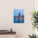 Chicago Lakefront Blue Hour Poster Gallery Image 2
