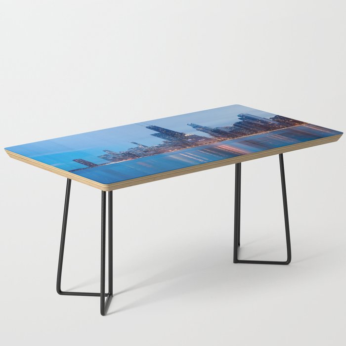 Chicago Lakefront Blue Hour Coffee Table Gallery Image 1
