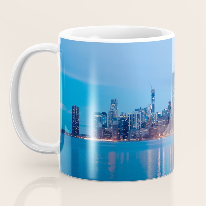 Chicago Lakefront Blue Hour Coffee Mug Gallery Image 3