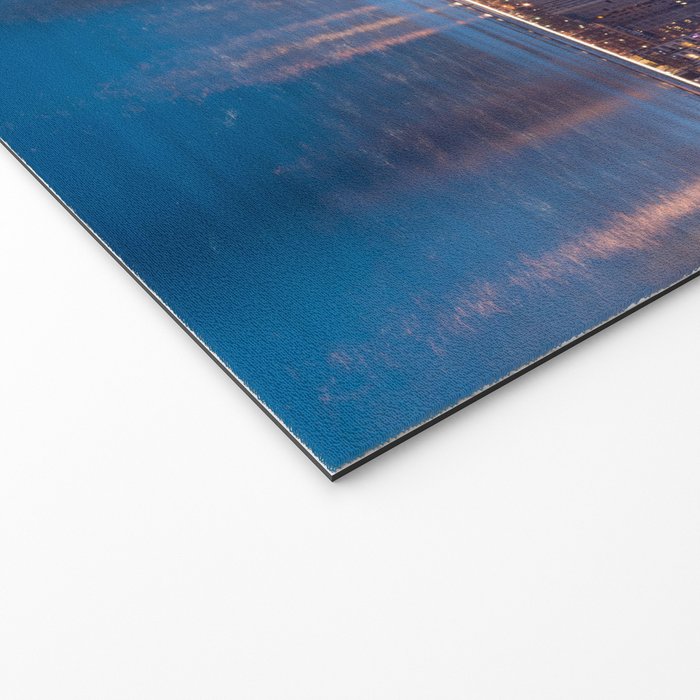 Chicago Lakefront Blue Hour Welcome Mat Gallery Image 2