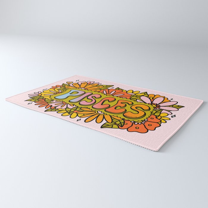 Pisces Flowers Rug Gallery Image 3