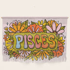 Pisces Flowers Wall Hanging Gallery Image 1