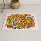 Pisces Flowers Rug Gallery Image 1