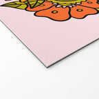 Pisces Flowers Welcome Mat Gallery Image 2