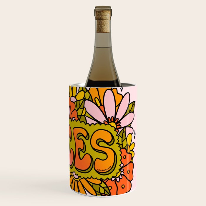 Pisces Flowers Wine Chiller Gallery Image 3