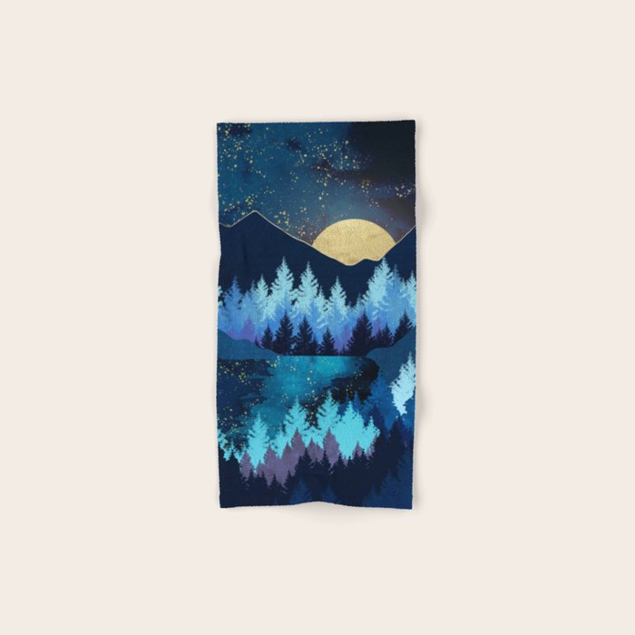 Moon Forest Bath Towel Gallery Image 1