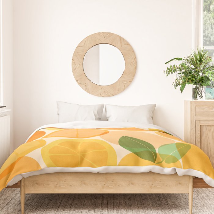 Edible Sunshine Tropical Fruit Series Duvet Cover Gallery Image 3