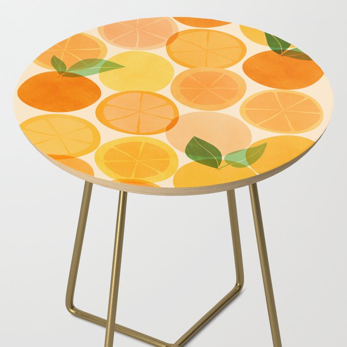 Edible Sunshine Tropical Fruit Series Side Table Gallery Image 2