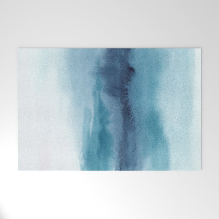 Abstract Landscape Painting Welcome Mat Gallery Image 1