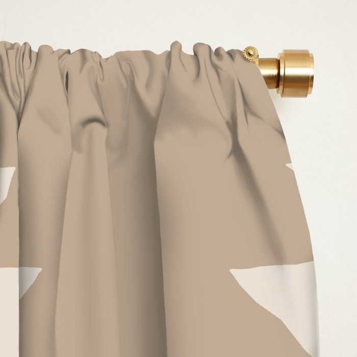 Southwestern Pattern 525 Beige Window Curtain Gallery Image 2