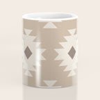Southwestern Pattern 525 Beige Coffee Mug Gallery Image 4