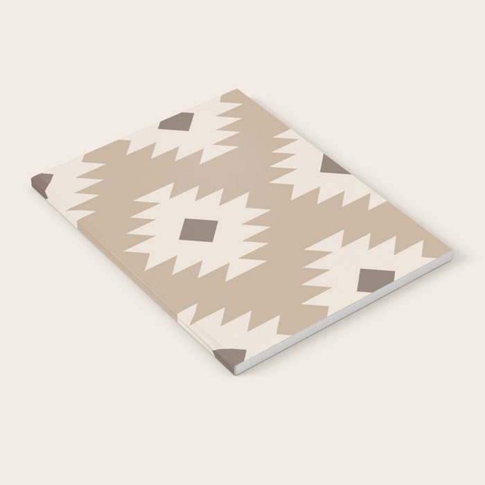 Southwestern Pattern 525 Beige Notebook Gallery Image 2