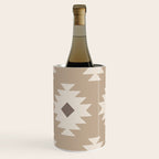 Southwestern Pattern 525 Beige Wine Chiller Gallery Image 3