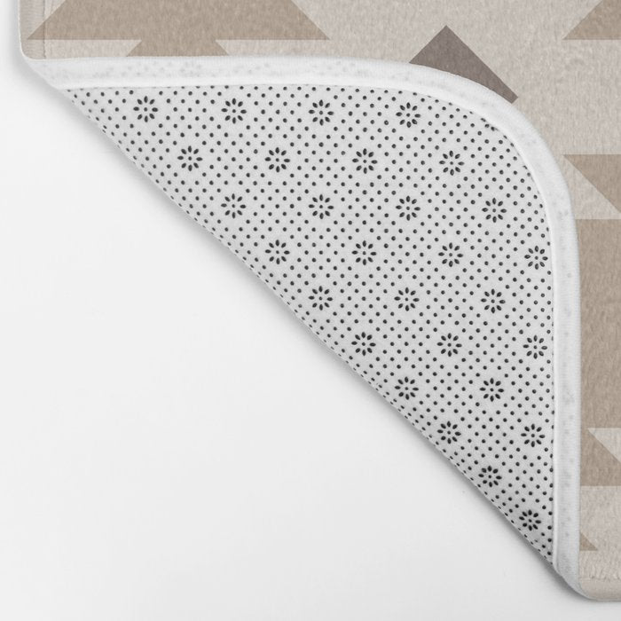 Southwestern Pattern 525 Beige Bath Mat Gallery Image 2