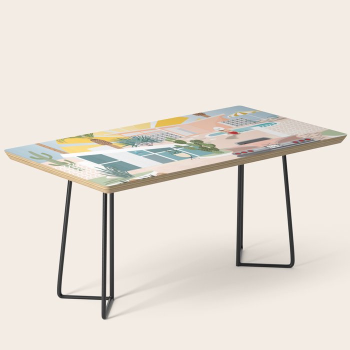 Retro Palm Springs III Coffee Table Gallery Image 1