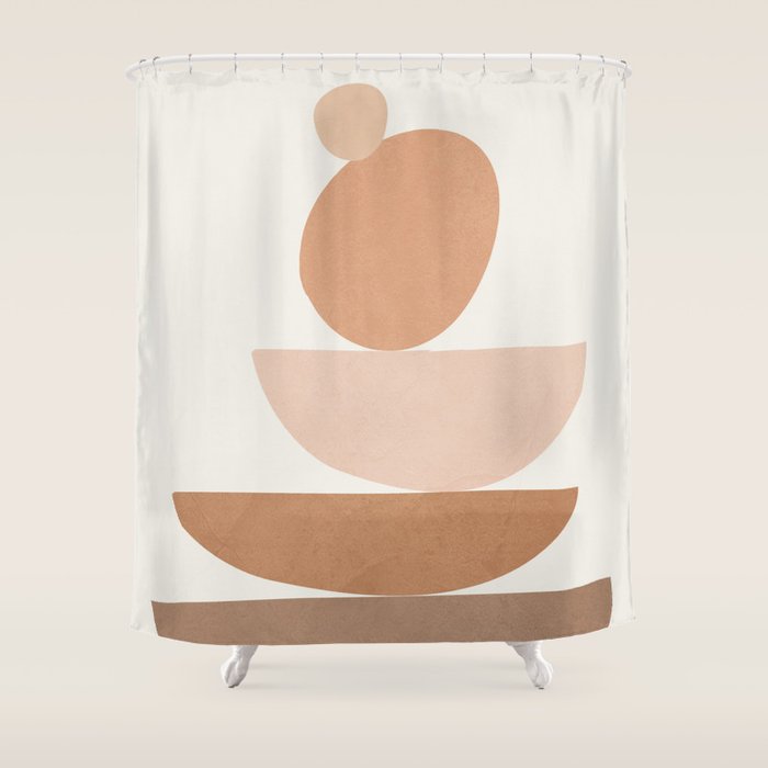 Balancing Elements I Shower Curtain Gallery Image 1
