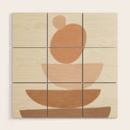 Balancing Elements I Wood Wall Art Gallery Image 1