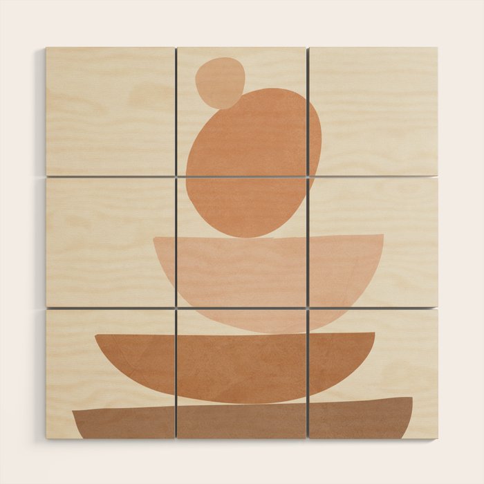 Balancing Elements I Wood Wall Art Gallery Image 1