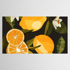 Lemons Botanical Art 1 Tablecloth Gallery Image 2