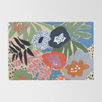 Maximalist floral shapes Rug Gallery Image 2