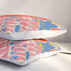 Maximalist floral shapes Pillow Sham Gallery Image 3