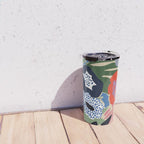 Maximalist floral shapes Travel Mug Gallery Image 4
