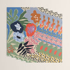Maximalist floral shapes Wrapping Paper Gallery Image 3