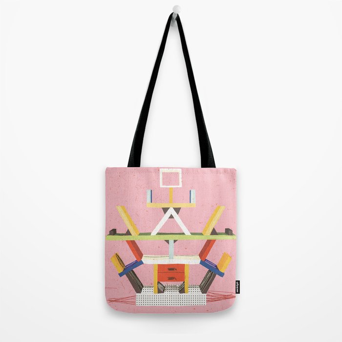 Memphis Style Icon Tote Bag Gallery Image 2