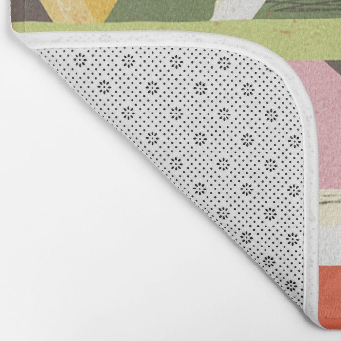 Memphis Style Icon Bath Mat Gallery Image 2