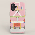 Memphis Style Icon iPhone Case Gallery Image 1