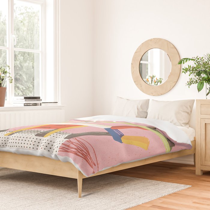 Memphis Style Icon Duvet Cover Gallery Image 2