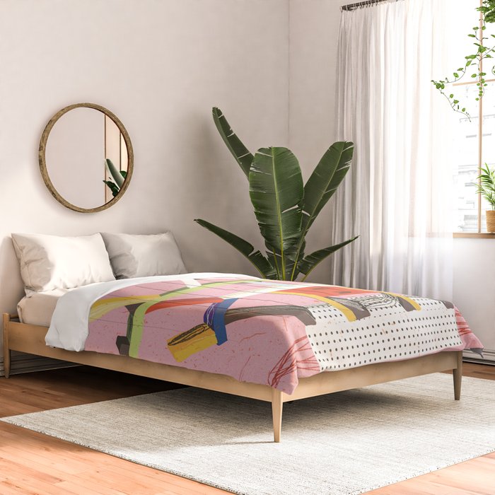 Memphis Style Icon Comforter Gallery Image 2
