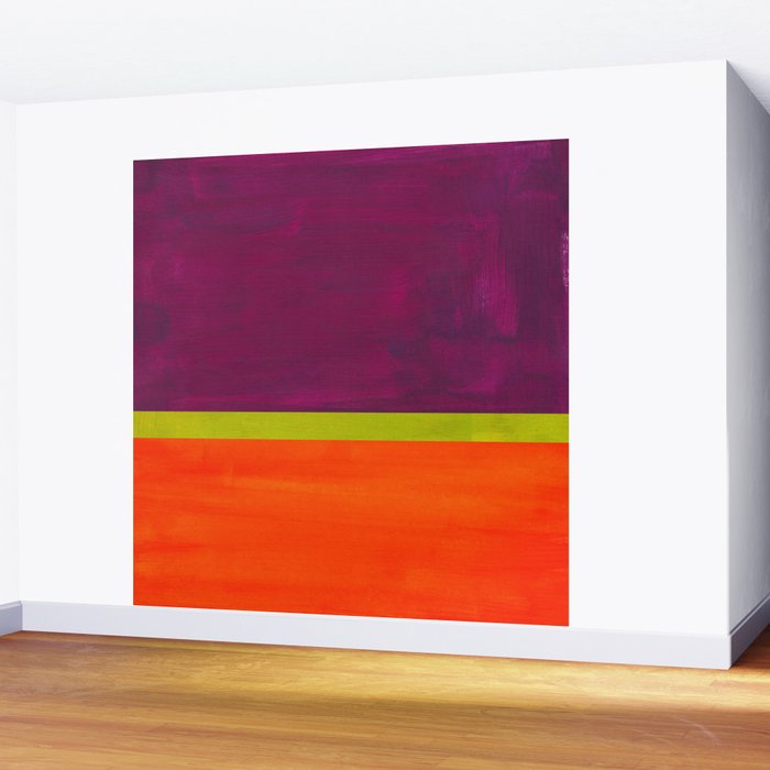 Orange Plum  Wall Mural Gallery Image 2