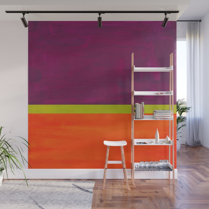 Orange Plum  Wall Mural Gallery Image 1