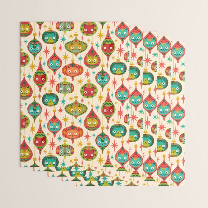 Meowy Christmas Wrapping Paper Gallery Image 3