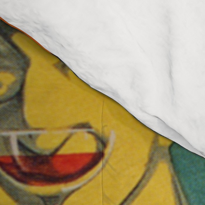 Bitter Campari Vintage Beverage Poster Comforter Gallery Image 4