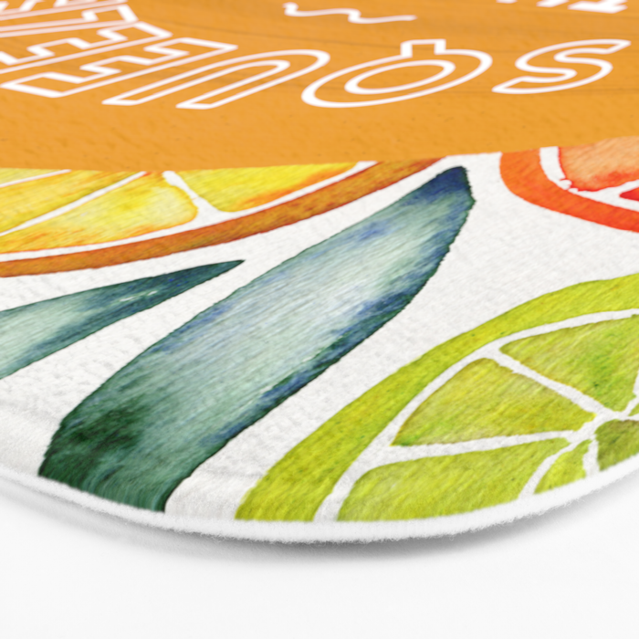 Squeeze the Day - Multi Palette Bath Mat Gallery Image 3