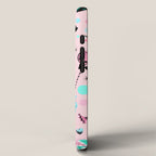 MInt Sugar Pinup Doll Pattern iPhone Case Gallery Image 2