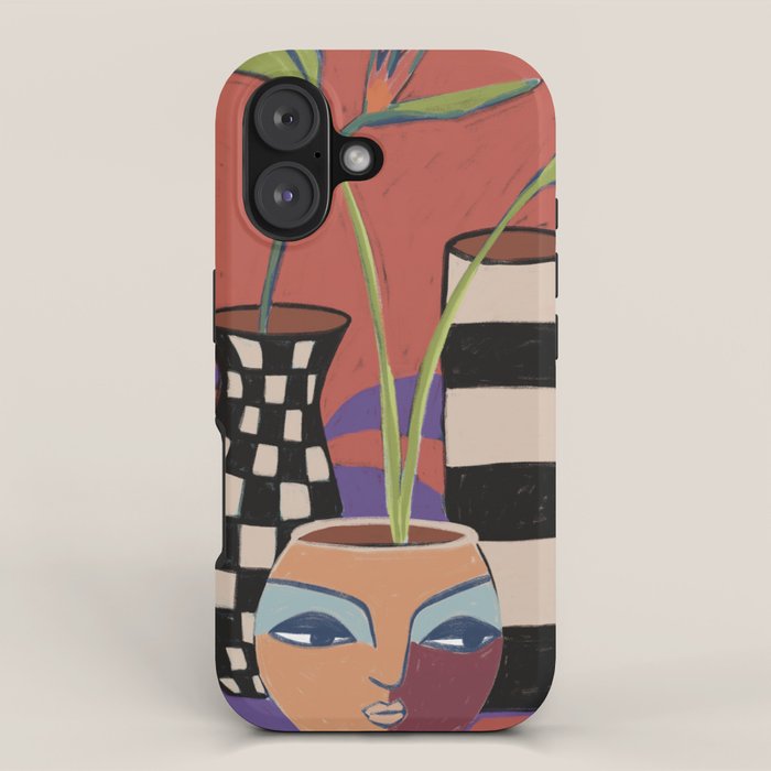 Blending Vases iPhone Case Gallery Image 1