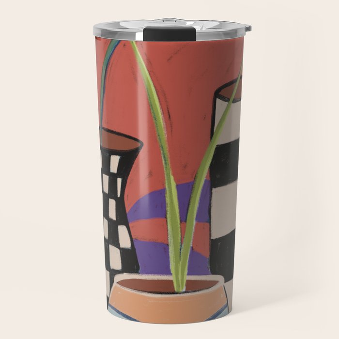 Blending Vases Travel Mug Gallery Image 1