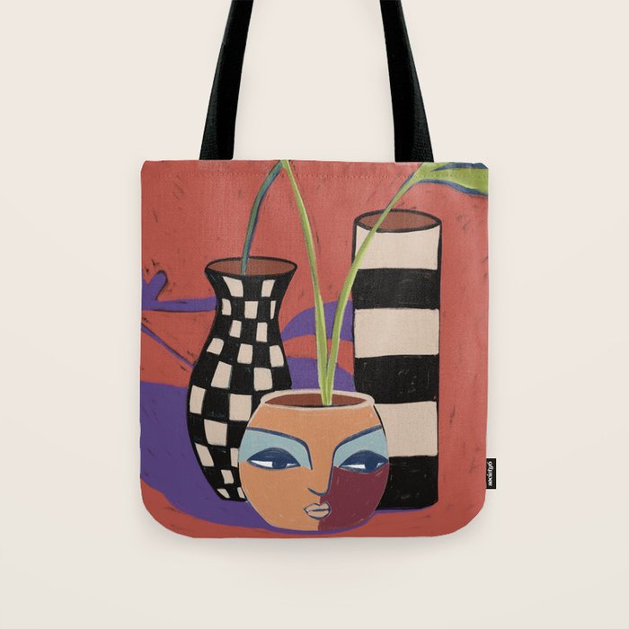 Blending Vases Tote Bag Gallery Image 1