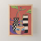 Blending Vases Mini Art Print Gallery Image 1